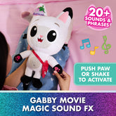 Gabbys Doll House Movie Feature Plush Battery Operated